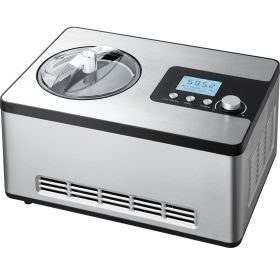 VEVOR Automatic Ice Cream Maker with Built-in Compressor, 2 Quart No Pre-freezing Fruit Yogurt Machine, Stainless Steel Electric Sorbet Maker VEVOR Automatic Ice Cream Maker with Built-in Compressor, 2 Quart No Pre-freezing Fruit Yogurt Machine, Stainless Steel Electric Sorbet Maker